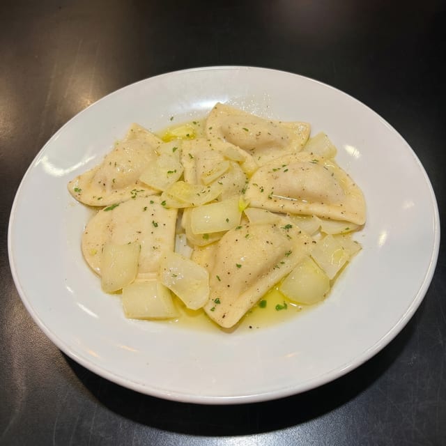 Potato & Cheese Pierogi Pasta.