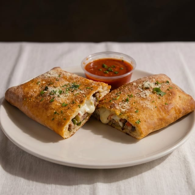 Cheesesteak Stromboli.