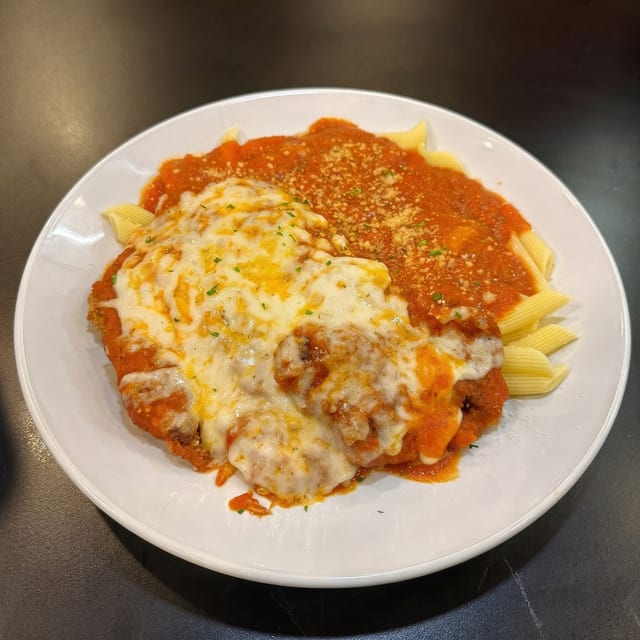 Chicken Parm Pasta.