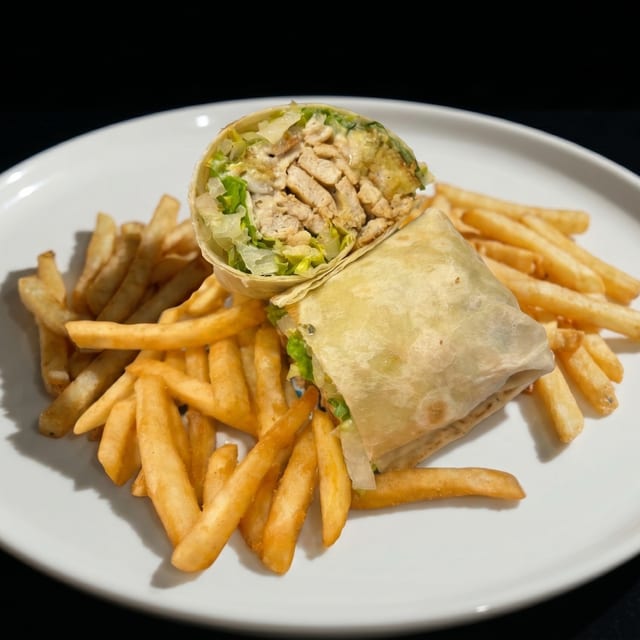 Chicken Caesar Wrap.