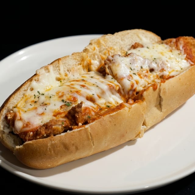 Chicken Vodka Parm Sub.