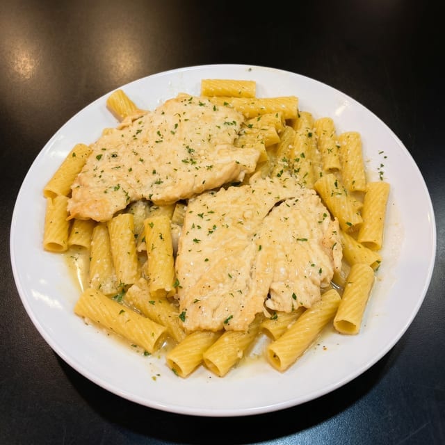Chicken Scampi Pasta.